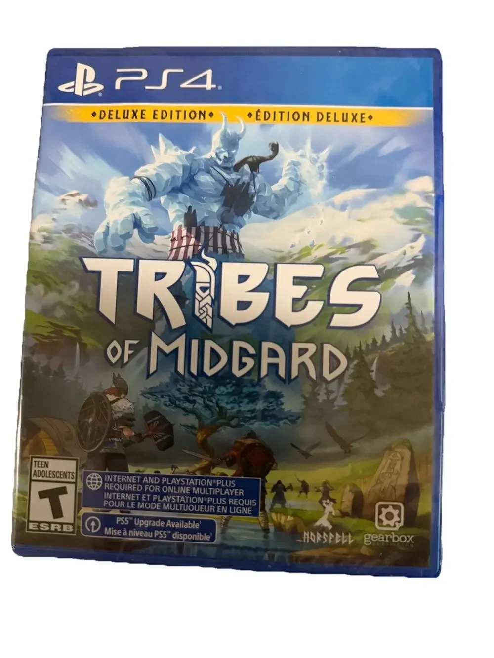 Tribes of Midgard Deluxe Edition PS4 New Sealed Viking RPG PlayStation 4